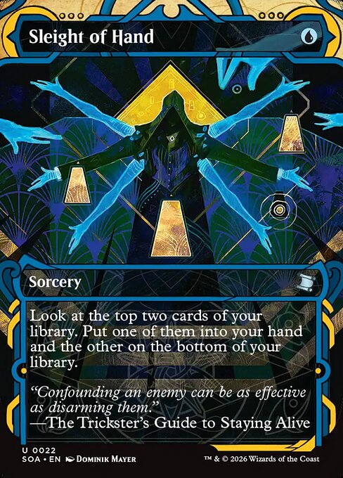 Sleight of Hand - Secrets of Strixhaven: Mystical Archive - U - 22