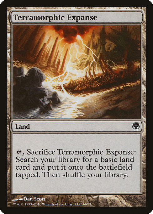 Terramorphic Expanse - Duel Decks: Phyrexia vs. the Coalition - C - 66