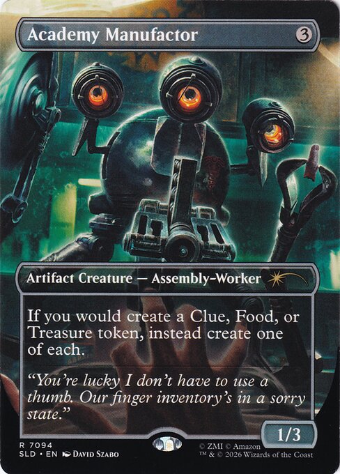 Academy Manufactor (7094) - Secret Lair Drop Series - R - 7094