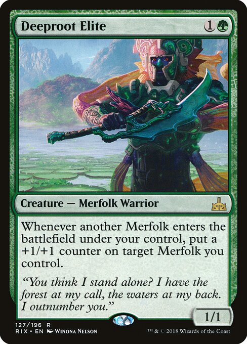 Deeproot Elite - Rivals of Ixalan - R - 127