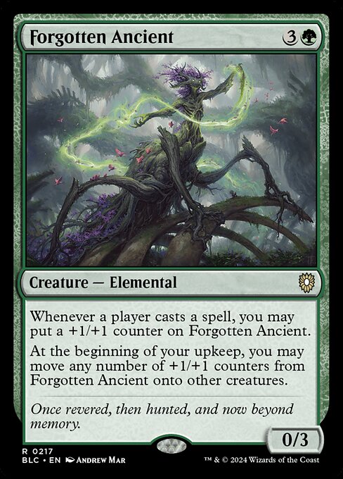 Forgotten Ancient - Commander: Bloomburrow - R - 217