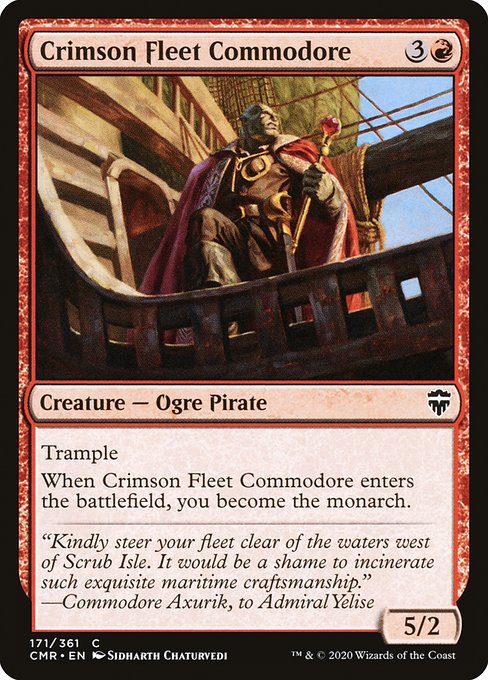 Crimson Fleet Commodore - Commander Legends - C - 171