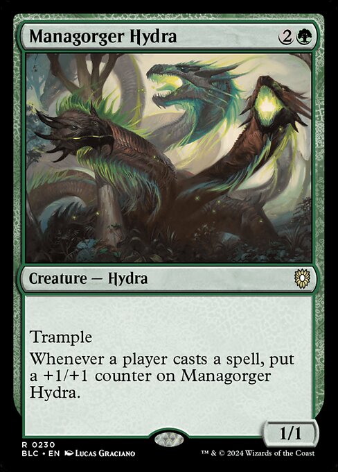 Managorger Hydra - Commander: Bloomburrow - R - 230