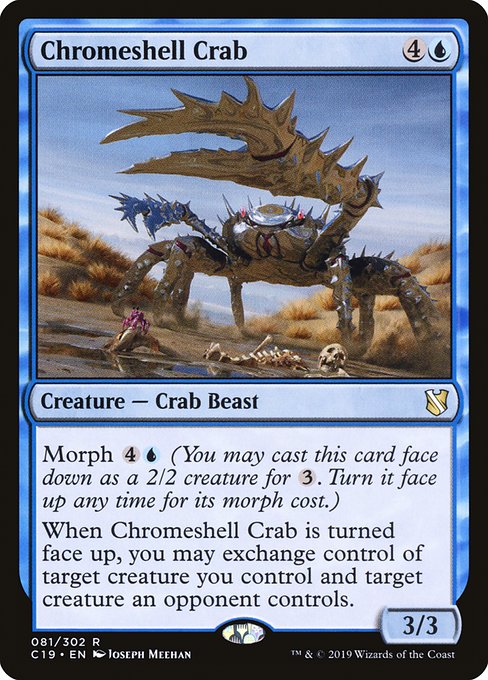 Chromeshell Crab - Commander 2019 - R - 81