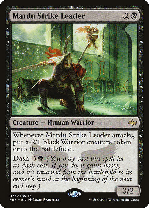 Mardu Strike Leader - Fate Reforged - R - 75