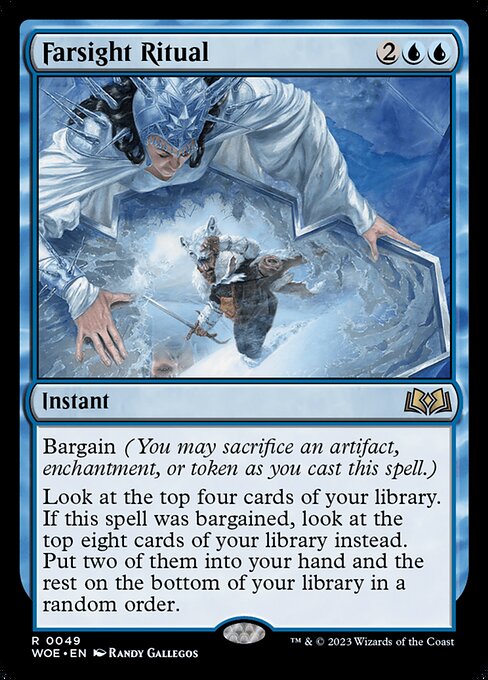 Farsight Ritual - Wilds of Eldraine - R - 49