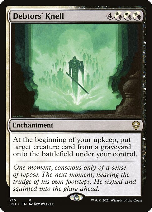 Debtors' Knell - Commander 2021 - R - 215