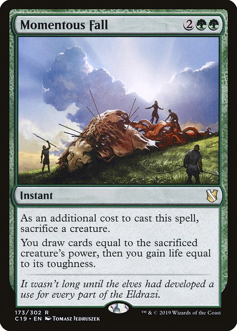 Momentous Fall - Commander 2019 - R - 173