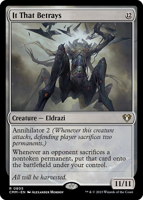 It That Betrays - Commander Masters - R - 805