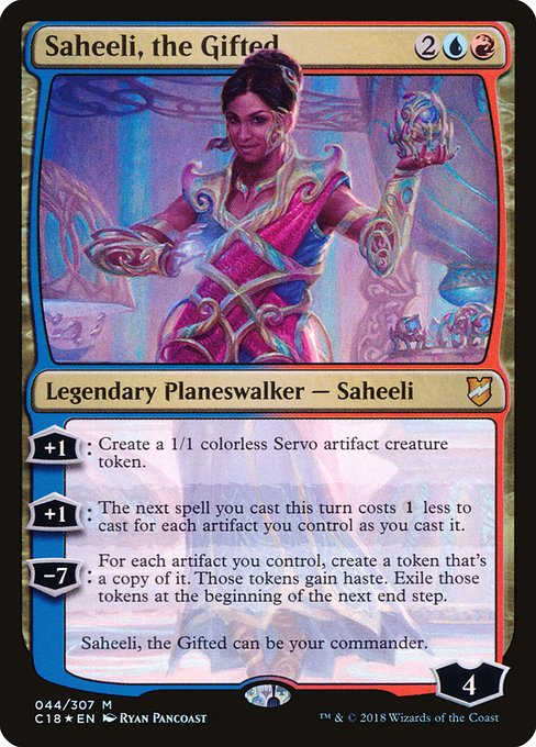 Saheeli, the Gifted - Commander 2018 - M - 44