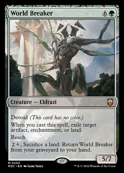 World Breaker (Ripple Foil) - Commander: Modern Horizons 3 - M - 253