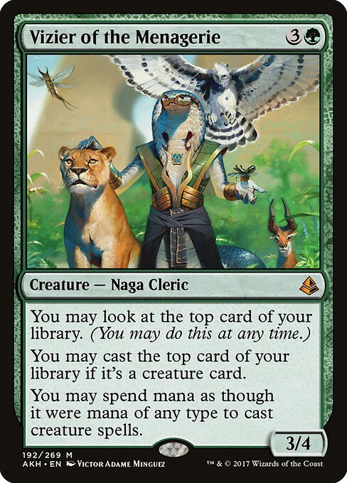 Vizier of the Menagerie - Amonkhet - M - 192