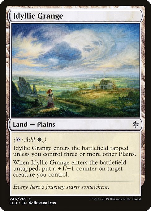 Idyllic Grange - Throne of Eldraine - C - 246