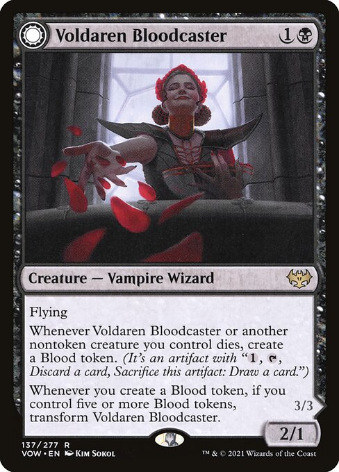Voldaren Bloodcaster - Innistrad: Crimson Vow - R - 137