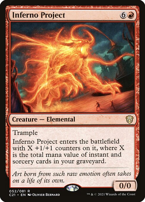 Inferno Project - Commander 2021 - R - 52