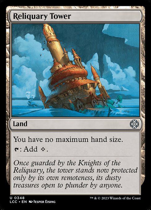 Reliquary Tower - Commander: The Lost Caverns of Ixalan - U - 348