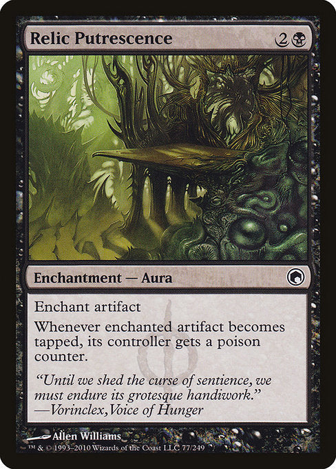 Relic Putrescence - Scars of Mirrodin - C - 77