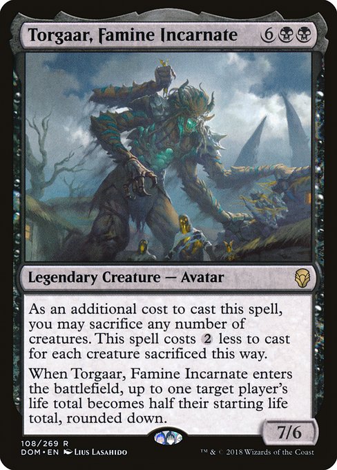 Torgaar, Famine Incarnate - Dominaria - R - 108