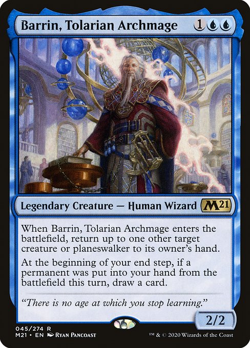 Barrin, Tolarian Archmage - Core Set 2021 - R - 45