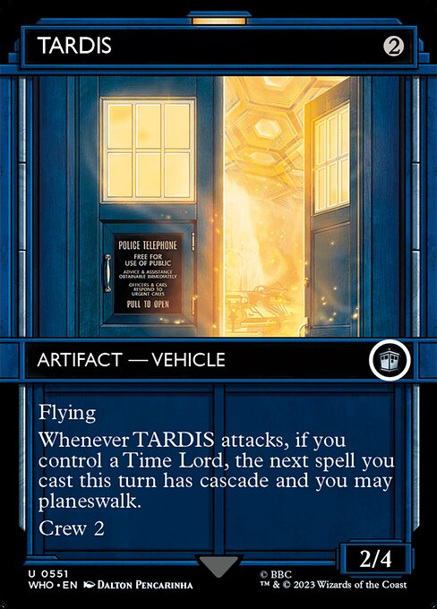 TARDIS (Showcase) - Universes Beyond: Doctor Who - U - 551