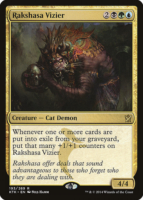 Rakshasa Vizier - Khans of Tarkir - R - 193