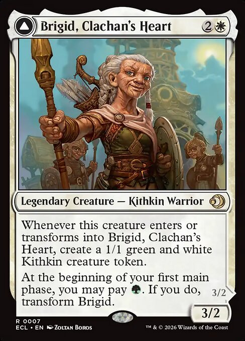 Brigid, Clachan's Heart - Lorwyn Eclipsed - R - 7