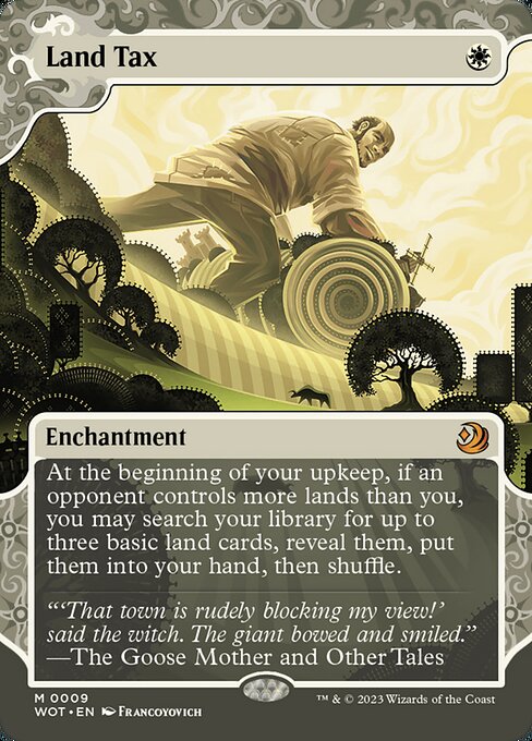Land Tax - Wilds of Eldraine: Enchanting Tales - M - 9