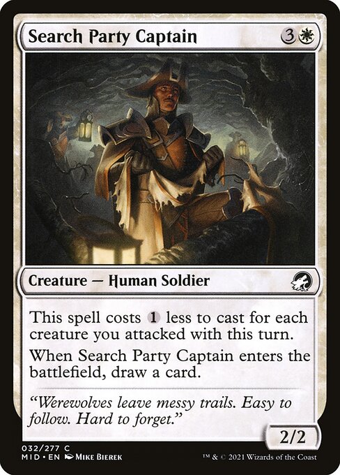 Search Party Captain - Innistrad: Midnight Hunt - C - 32