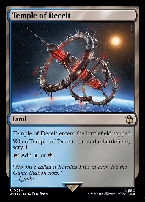 Temple of Deceit - Universes Beyond: Doctor Who - R - 314