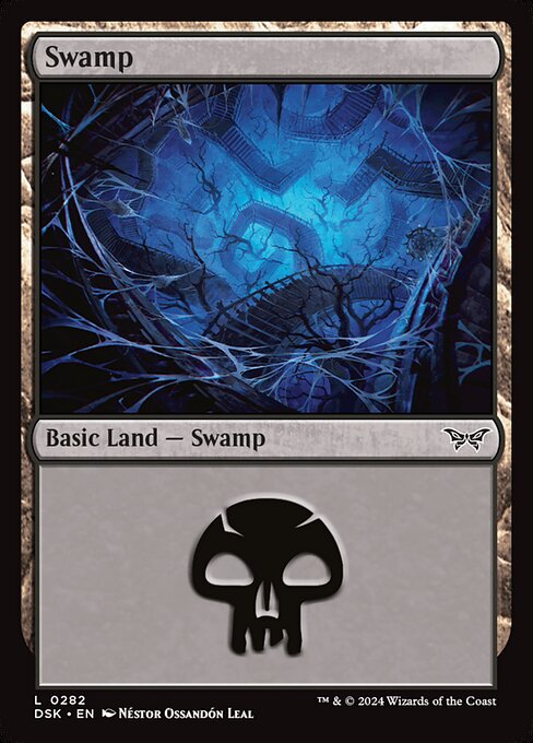 Swamp (0282) - Duskmourn: House of Horror - L - 282