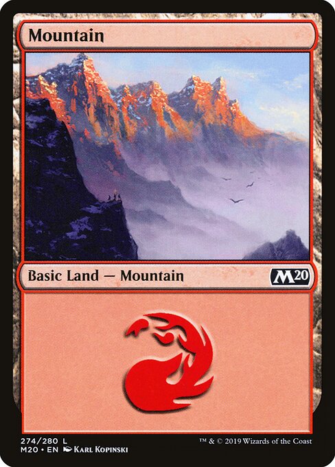 Mountain (274) - Core Set 2020 - L - 274