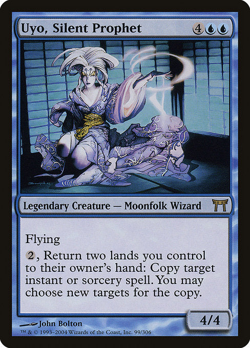 Uyo, Silent Prophet - Champions of Kamigawa - R - 99