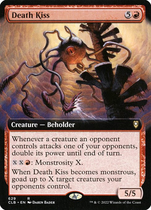 Death Kiss (Extended Art) - Commander Legends: Battle for Baldur's Gate - R - 629