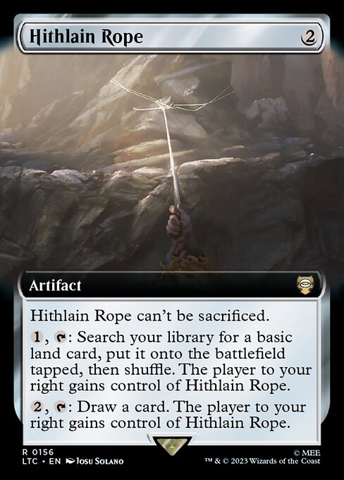 Hithlain Rope (Extended Art) - Commander: The Lord of the Rings: Tales of Middle-earth - R - 156