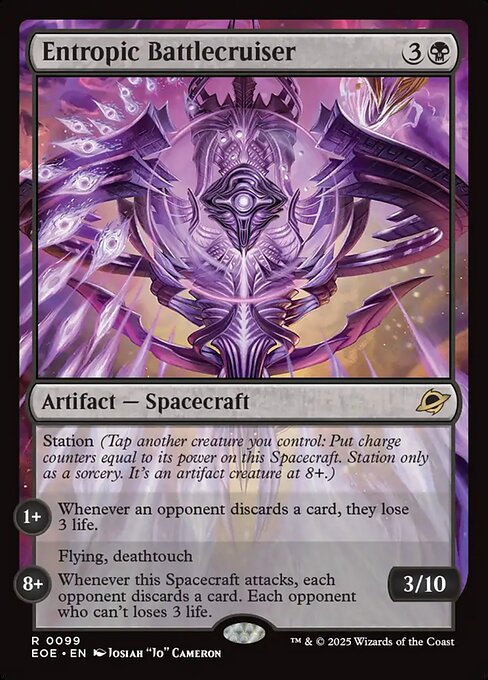 Entropic Battlecruiser - Promo Pack: Edge of Eternities - R - 99