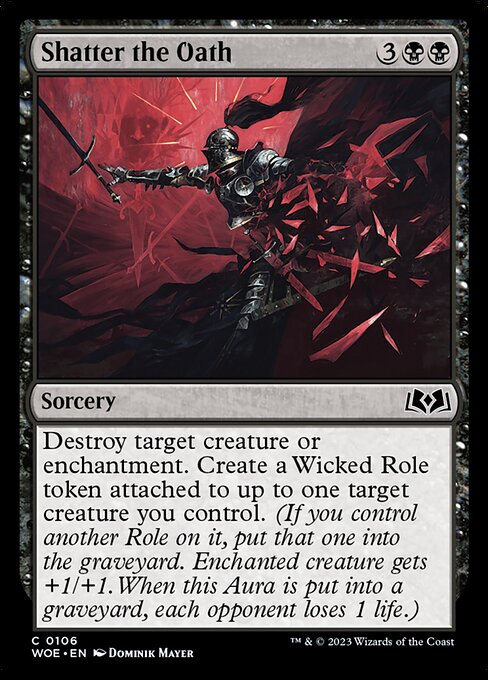 Shatter the Oath - Wilds of Eldraine - C - 106
