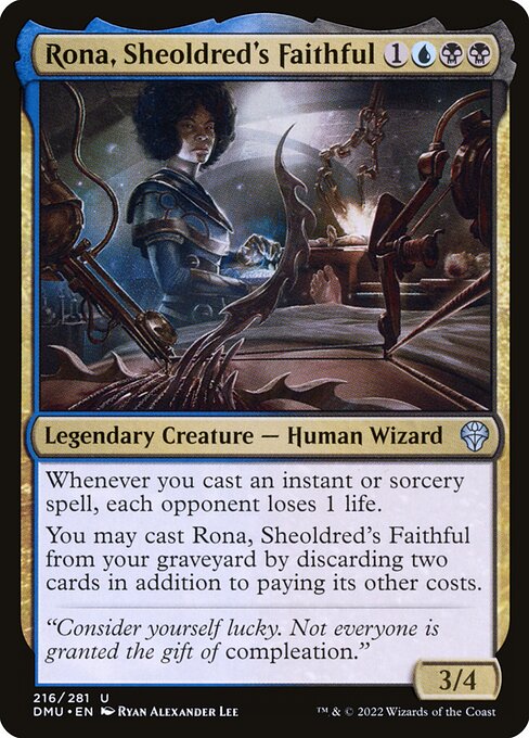 Rona, Sheoldred's Faithful - Dominaria United - U - 216