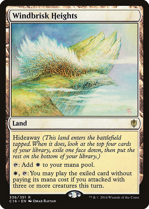 Windbrisk Heights - Commander 2016 - R - 336
