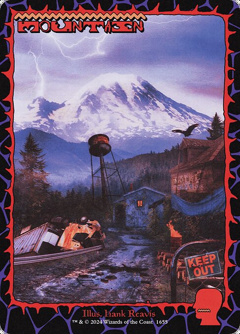 Mountain (1655) (Rainbow Foil) - Secret Lair Drop Series - R - 1655