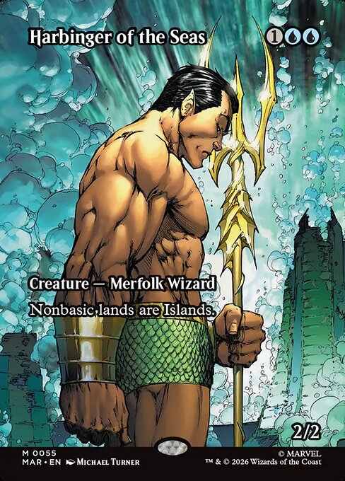 Harbinger of the Seas (Borderless) - Marvel Universe Eternal-Legal - M - 55