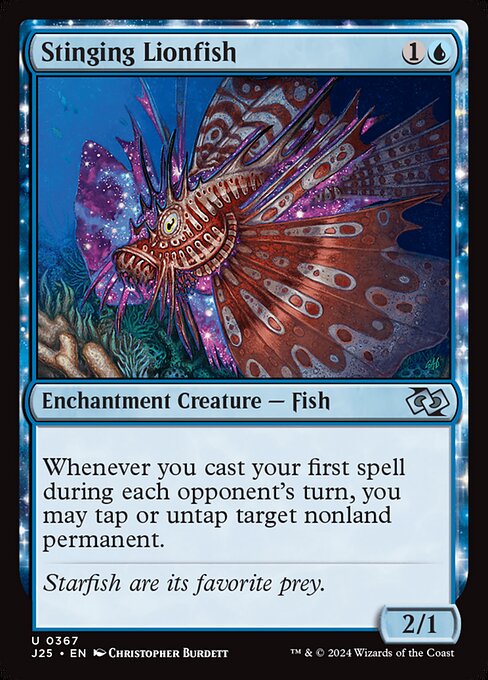 Stinging Lionfish - Foundations Jumpstart - U - 367