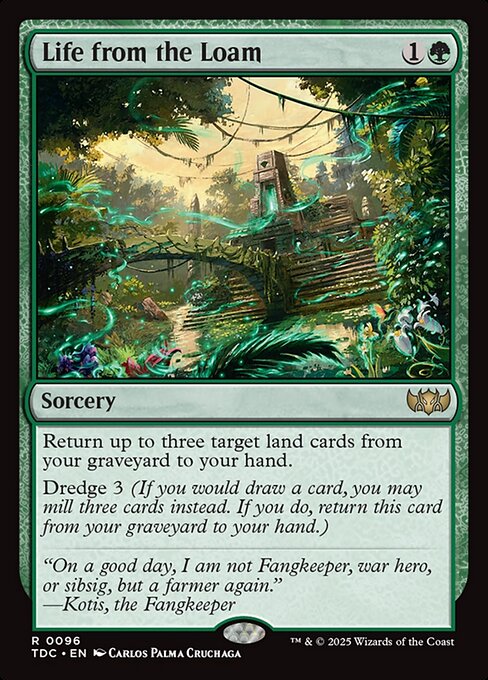 Life from the Loam - Commander: Tarkir: Dragonstorm - R - 96