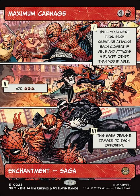Maximum Carnage (Borderless) - Marvel's Spider-Man - R - 225