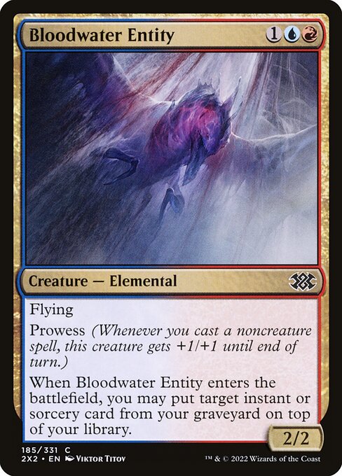 Bloodwater Entity - Double Masters 2022 - C - 185