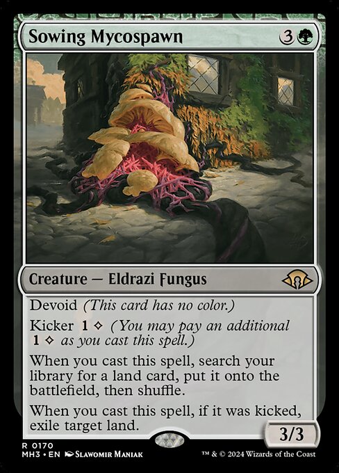 Sowing Mycospawn - Modern Horizons 3 - R - 170