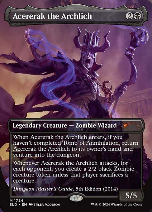 Acererak the Archlich (Rainbow Foil) - Secret Lair Drop Series - M - 1784