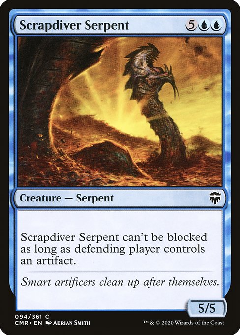 Scrapdiver Serpent - Commander Legends - C - 94