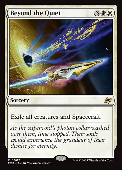 Beyond the Quiet - Edge of Eternities - R - 7