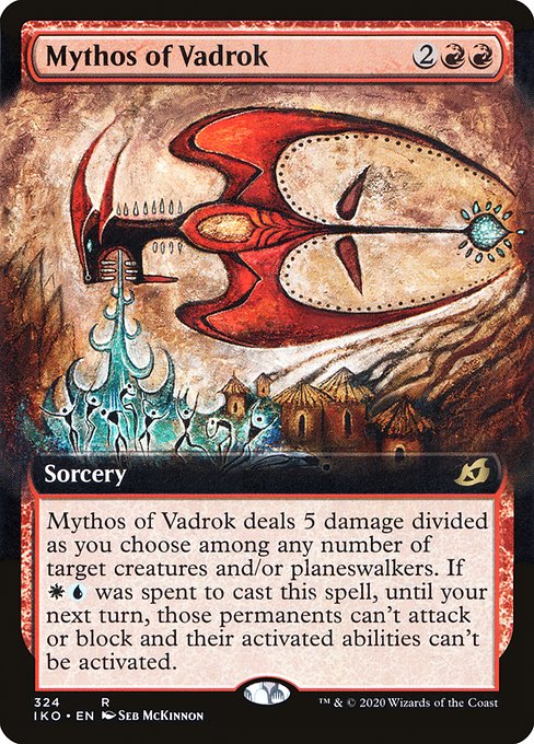 Mythos of Vadrok (Extended Art) - Ikoria: Lair of Behemoths - R - 324