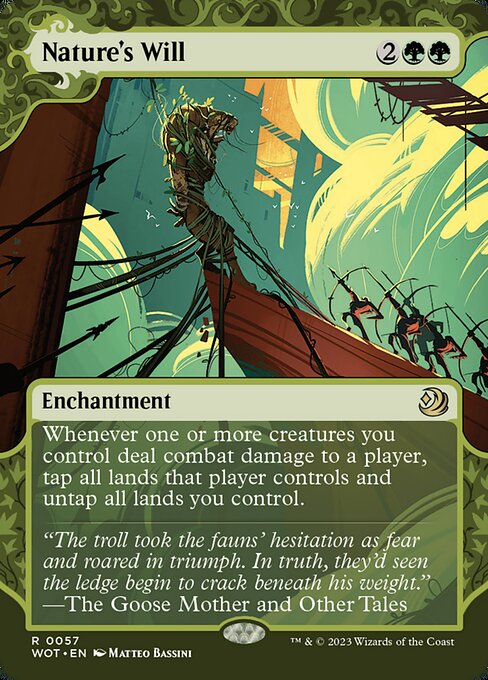 Nature's Will - Wilds of Eldraine: Enchanting Tales - R - 57